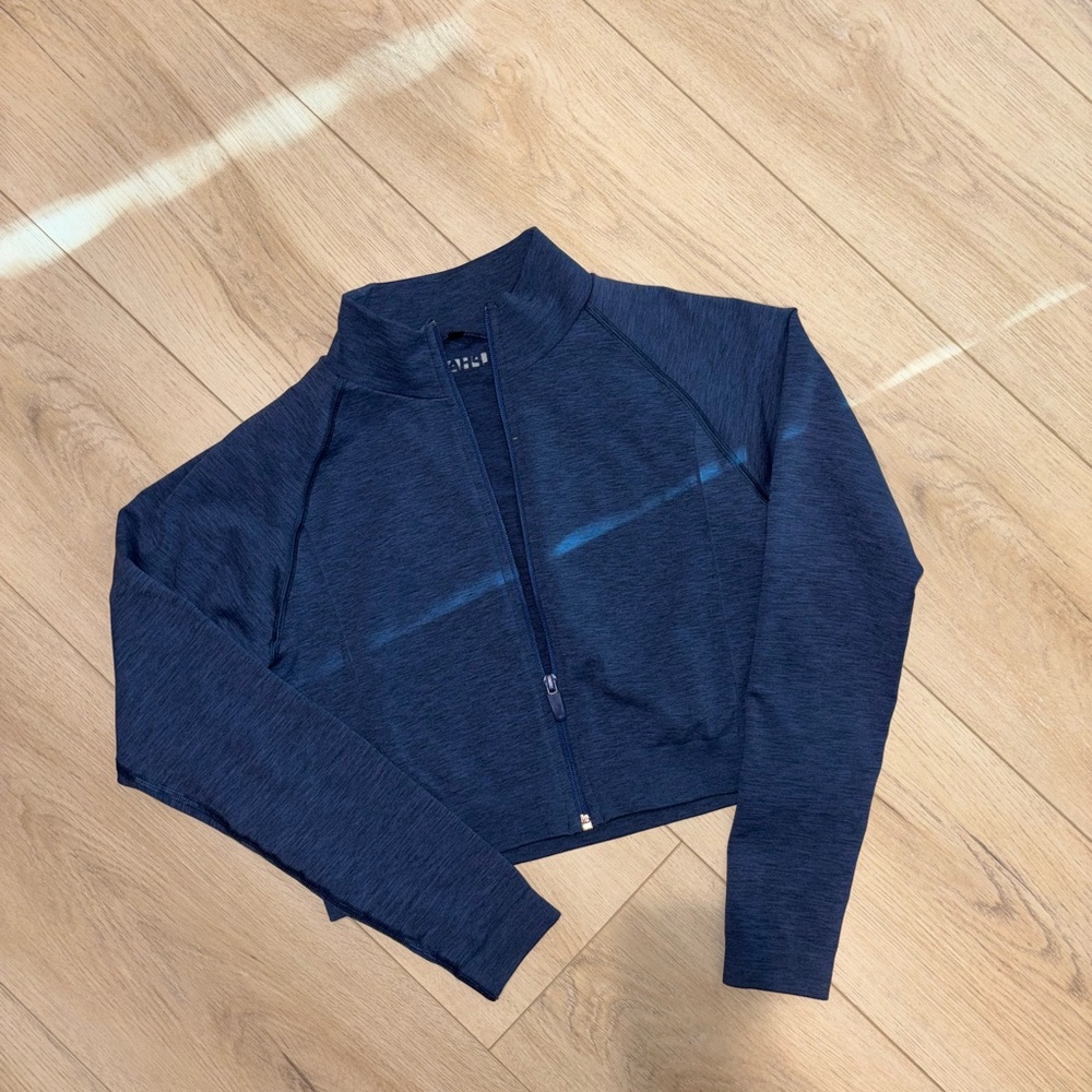 Alphalete Navy Blue Amplify Jacket